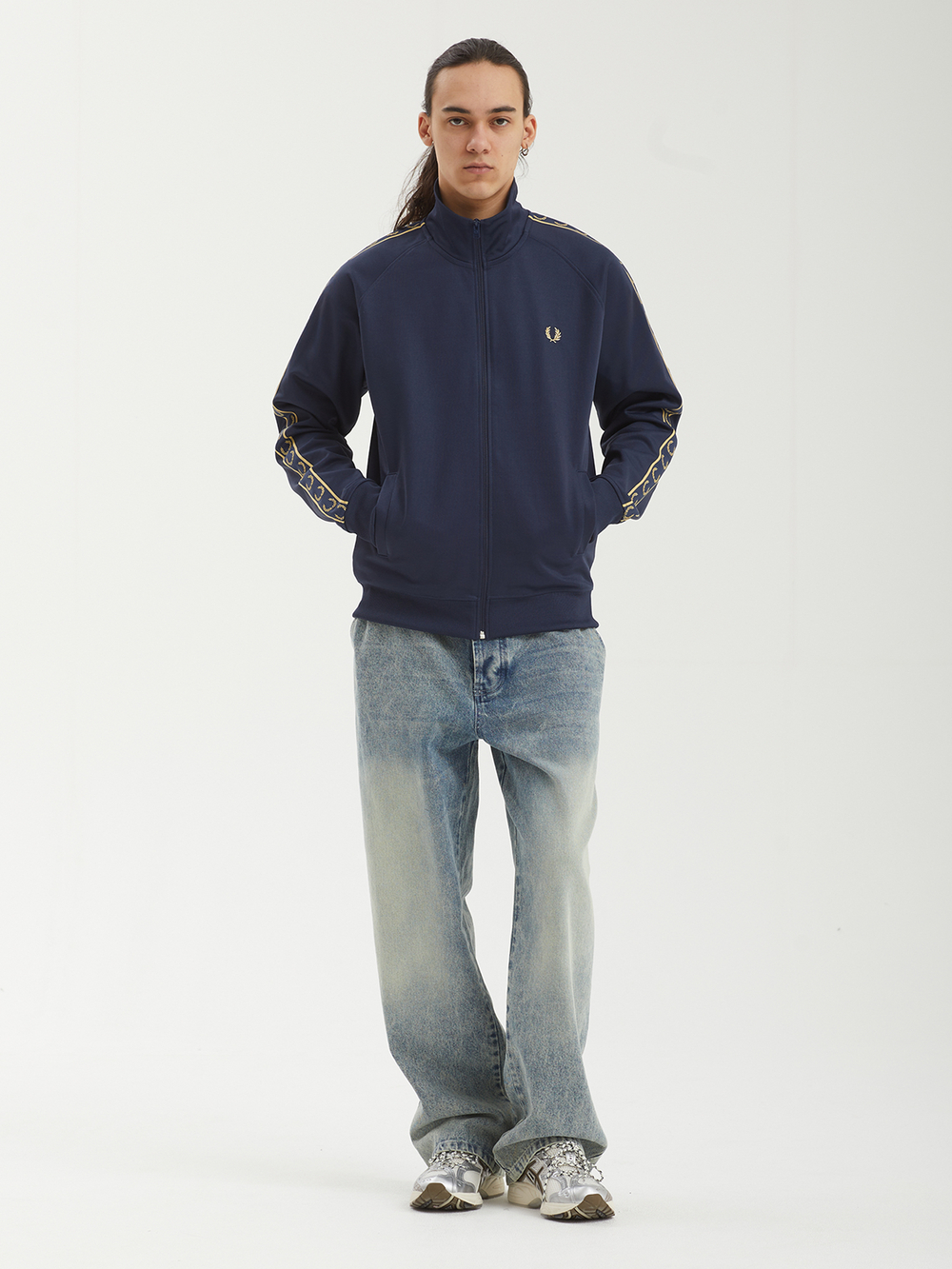 Мужская Олимпийка Contrast Tape Track