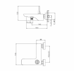 Смеситель для ванны WONZON & WOGHAND SHARK WW-48B3101-CR хром