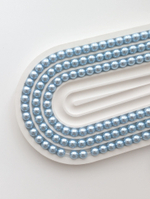 Жемчуг Майорка голубая 8мм