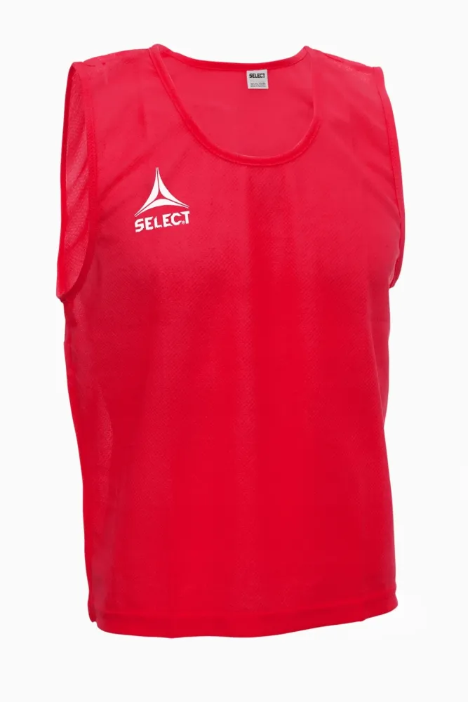 Манишка футбольная Select Basic Junior - красный