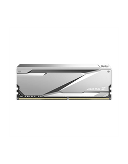 Оперативная память Netac Z RGB 32GB (2x16GB) DDR5-7200 (PC5-57600) C34 Silver 34-45-45-115 1.4V XMP Dual DIMM Kit