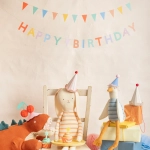 Гирлянда "Happy Birthday" (мини-гирлянда) 0,6 м