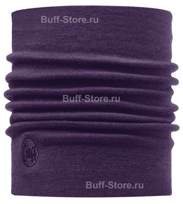 Теплый шерстяной шарф-труба Buff Plum Фото 1