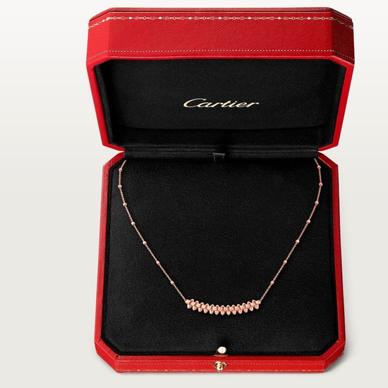 Подвеска Clash de Cartier pendant small model в розовом золоте