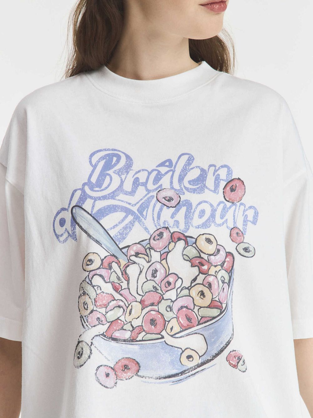 Футболка Bruler d'Amour Le Début белая