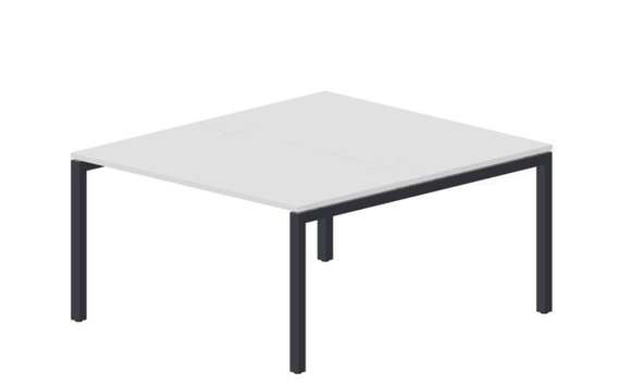 Составной стол Polo на 2 рабочих места 1380х1566х750мм (4 громмета)