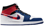 Jordan 1 Mid 'Multi-Color Swoosh'