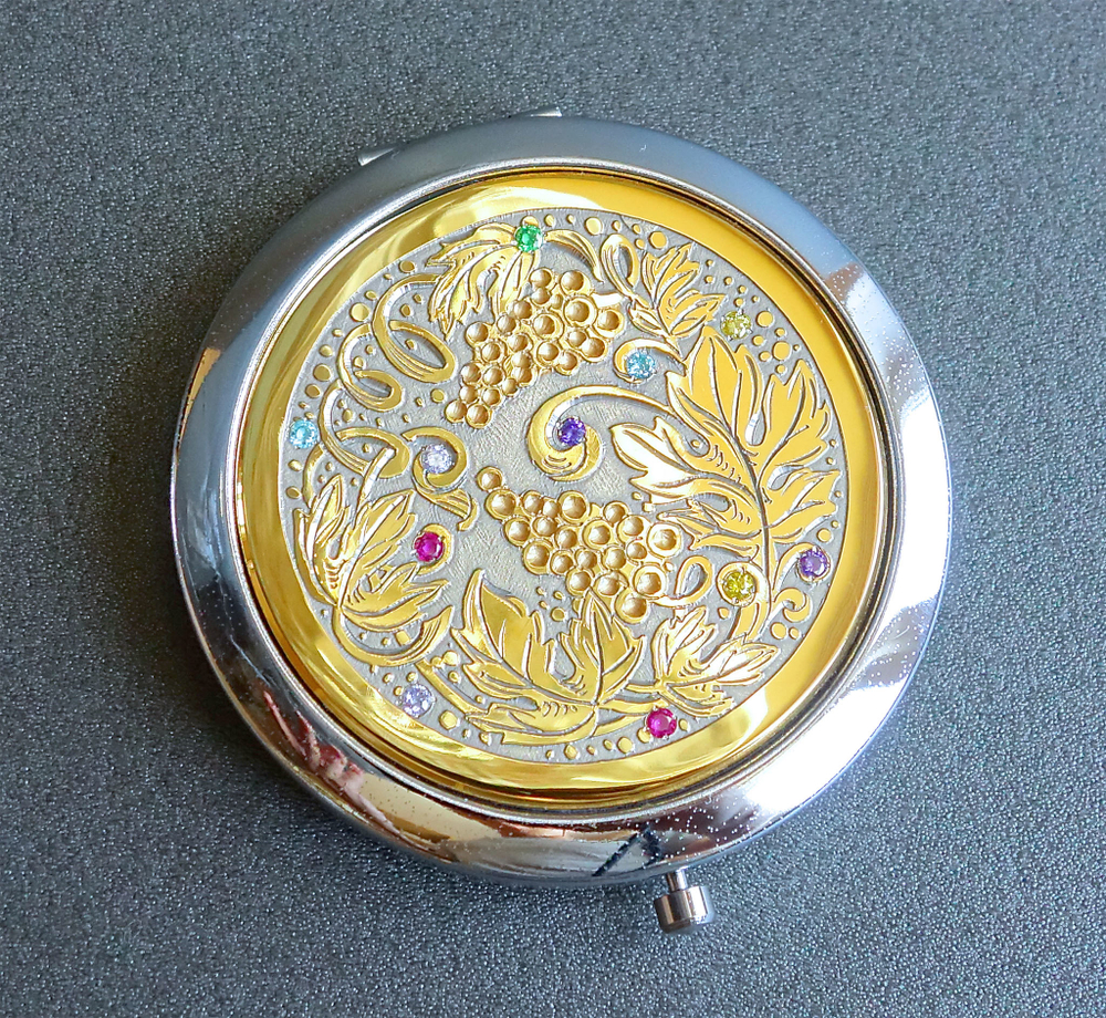 Зеркальце "Гроздья винограда"