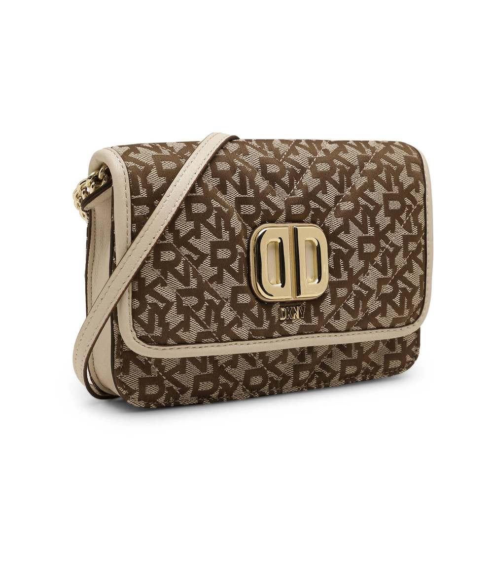 Сумка-мессенджер DKNY - коричневый(R23EFK74)