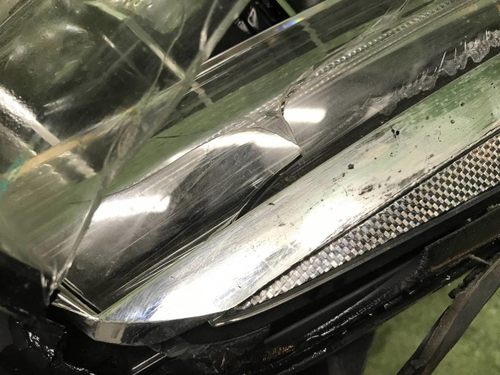 Битая Фара левая Cadillac Escalade 4 (14-20) LED