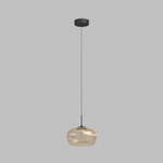 Подвесной светодиодный светильник Denkirs Floa DK6742-BK+AM