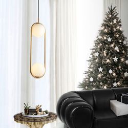 Подвесной светильник HOOP DUO Chrome