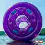 Водный аттракцион роллер «Звёздный прибой», двухместный, ТПУ, 2,2×2×2 м