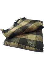 Плед Клетчатый Евро 210х240 см, ПАН/ плед для пикника / плед для дачи / плед евро