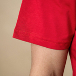 Футболка Красная ПРЕМИУМ ХЛОПОК 180гр, S (46)