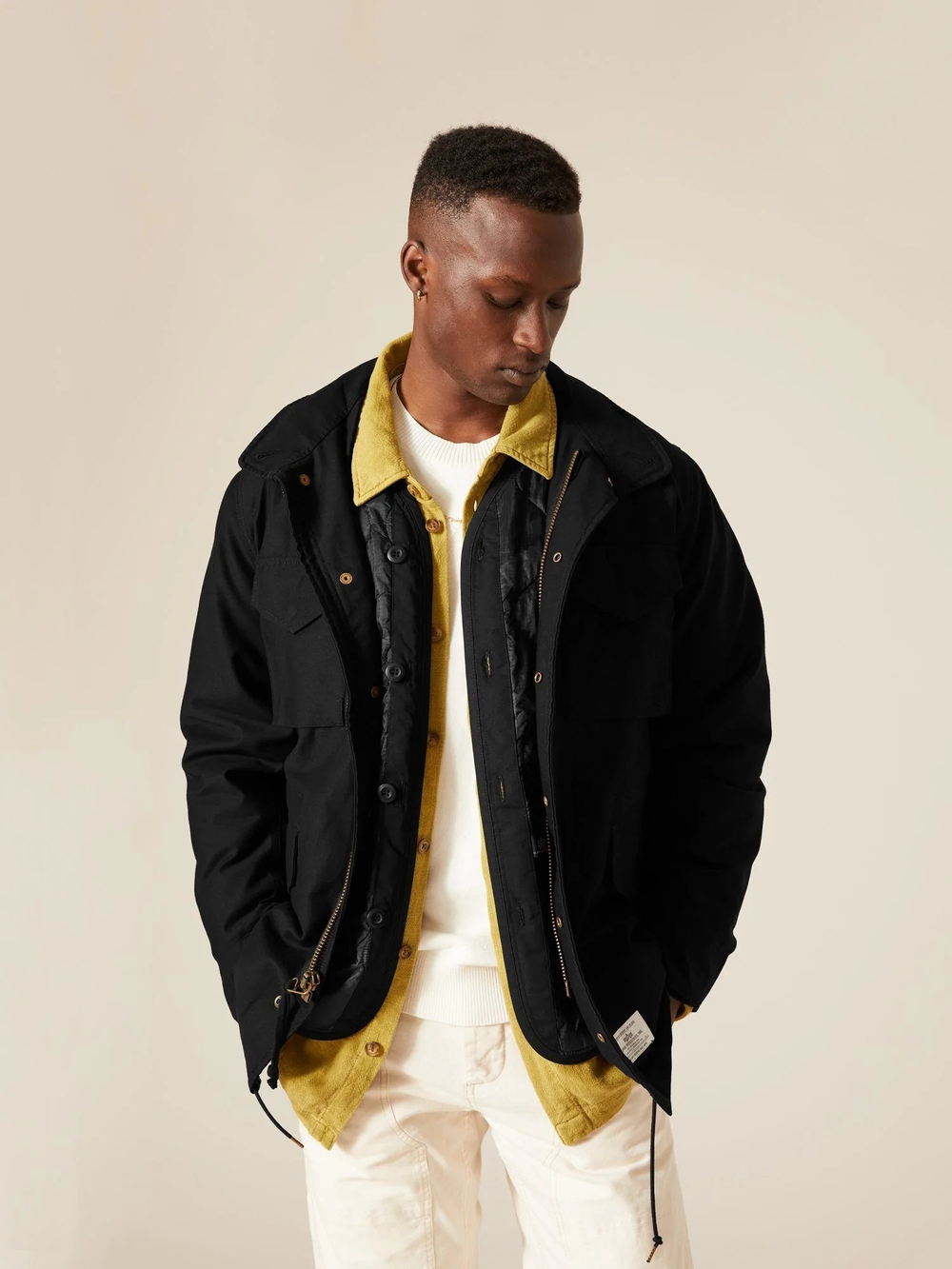 Куртка утепленная мужская ALPHA INDUSTRIES M-65 MOD FIELD COAT