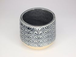 Ваза (14*14*11см) цв.синий GK-64892A