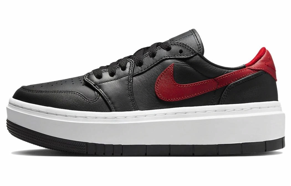 Кроссовки Jordan Air Jordan 1 Elevate Low "Blackred" (Женская размерная сетка)