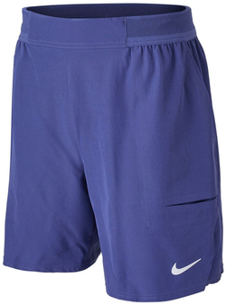 Мужские шорты теннисные Nike Court Dri-Fit Slam Short M - obsidian/dark purple dust/white