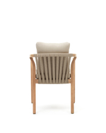 Malaret Стул из массива эвкалипта и белого шнура