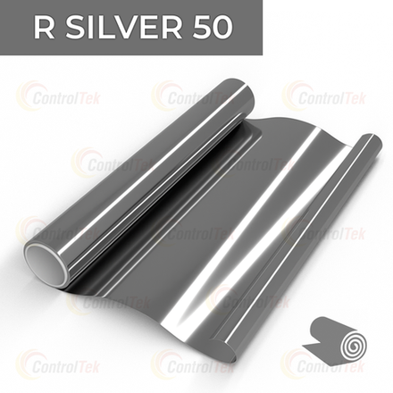 Пленка солнцезащитная R SILVER 50 ControlTek, (рулон)