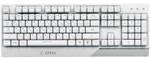 Клавиатура MSI Vigor GK30 белый