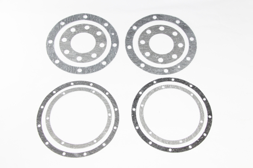 Набор прокладок поворотного кулака Урал 375 (375-2301001-4Н; 4 наим., цапфа 8 отв.) паронит 0,6мм.(Состав: 375-2301055, 375-2304052-Б, 375-2304098-01, 375-3103019-Б) (Москва) ( ОЕ 04-10-211 )