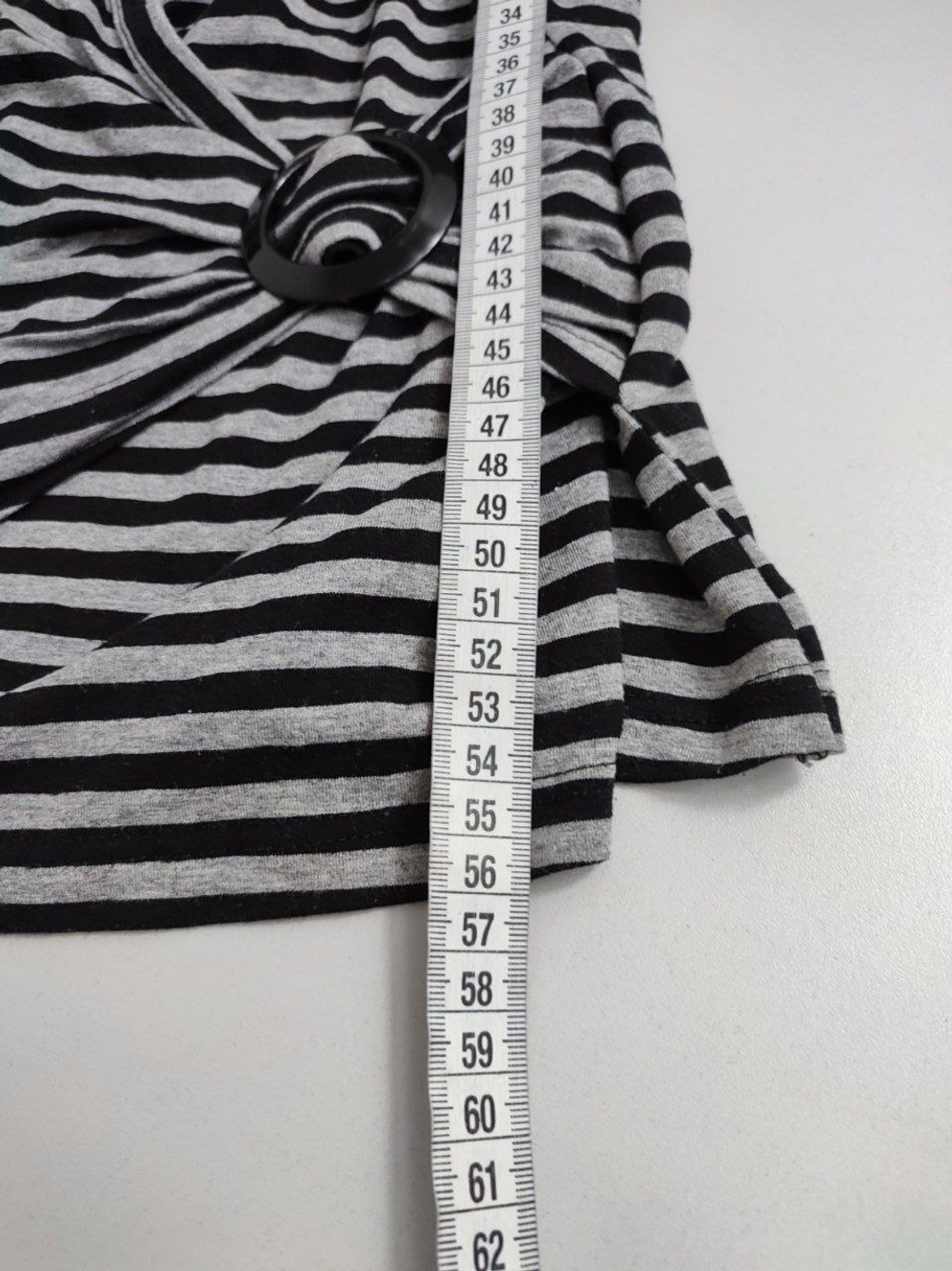 Лонг M&S в полоску 46 размер