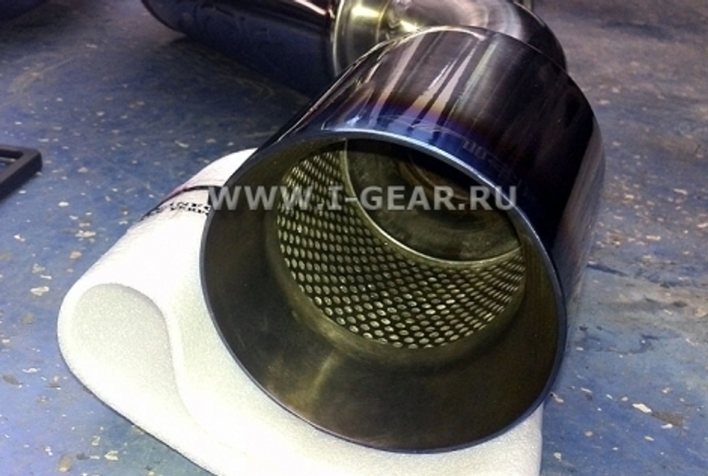 Выхлопная система Infiniti FX35, QX70,FX37,FX50 - ARK GRiP True Dual Exhaust System - Burnt Tip