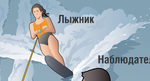 Сигналы рукой на водных лыжах