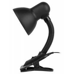 Настольный светильник ЭРА N-212-E27-40W-BK на прищепке черный