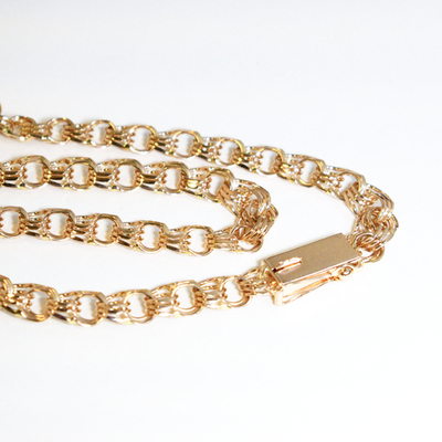 Цепь 3Д с замком-коробка