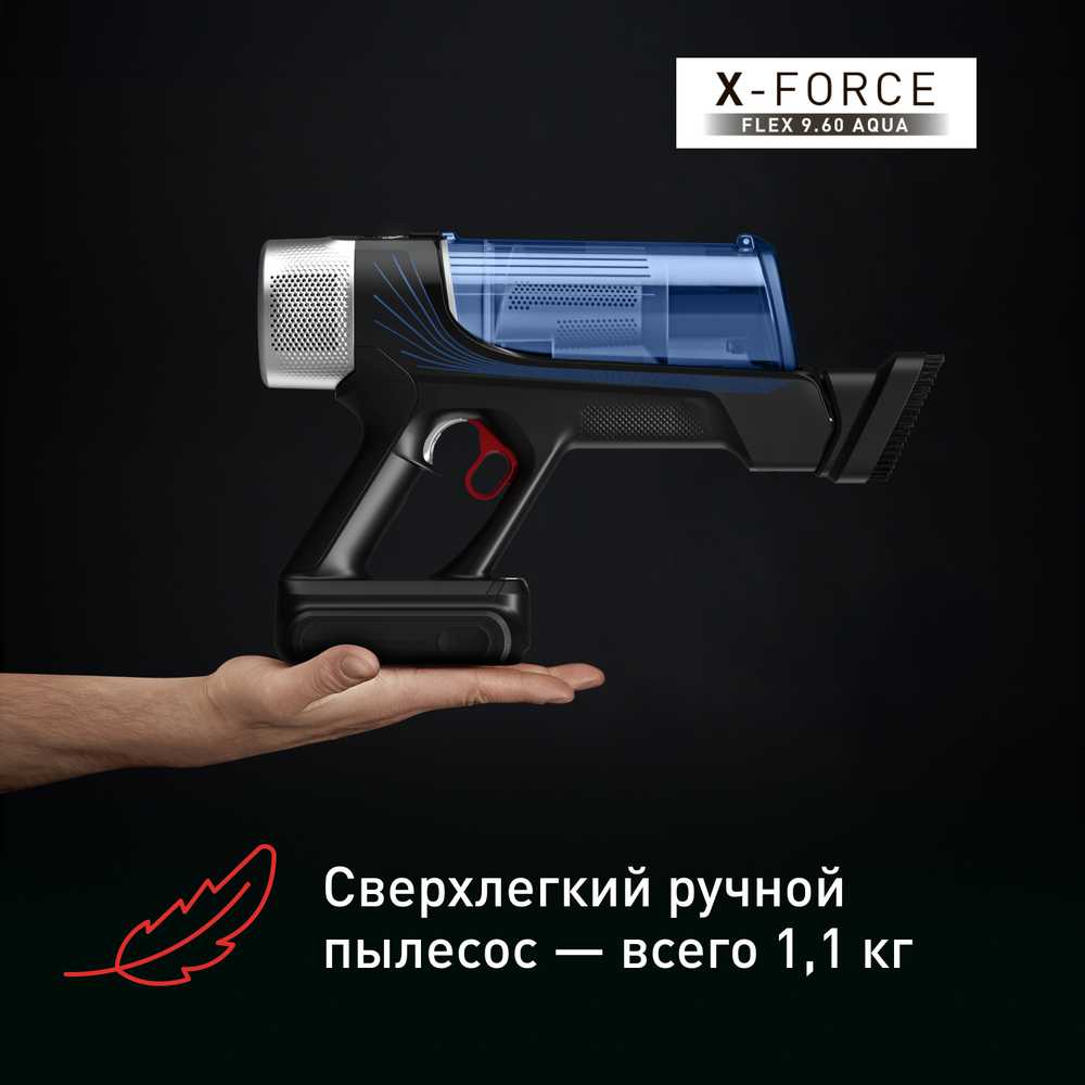 Беспроводной пылесос Tefal X-Force Flex 9.60 Aqua TY20C7WO