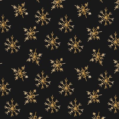 Бесшовный принт со снежинками