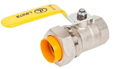 Кран шаровый для газа Lavita PxFL(C) 20x3/4" ВН, рычаг