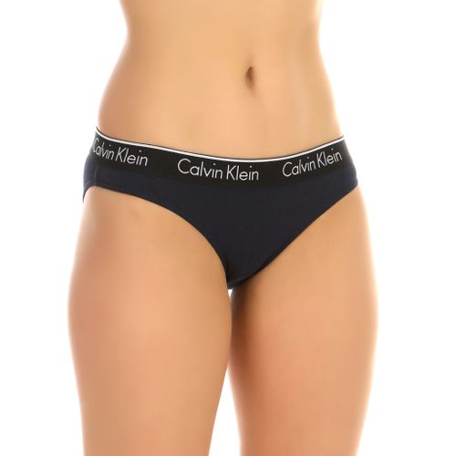 Женские трусы слипы темно-синие Calvin Klein Women