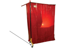 Комплект колес для занавеса сварщика