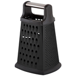 Терка 4-х гранная 20см GR-052-8, цвет черный