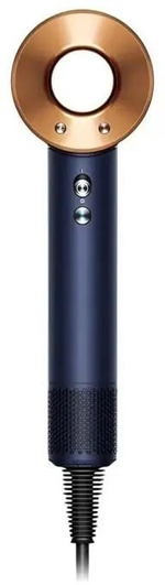 Фен Dyson HD07, 1600Вт, синий и медный