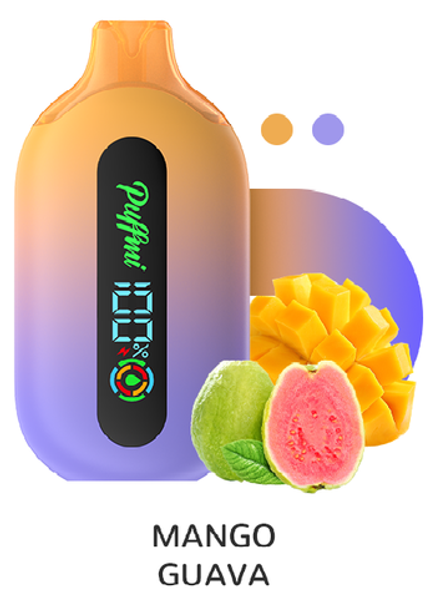 Puffmi Pure Mango guava - манго-гуава 12000 затяжек 20мг (2%)