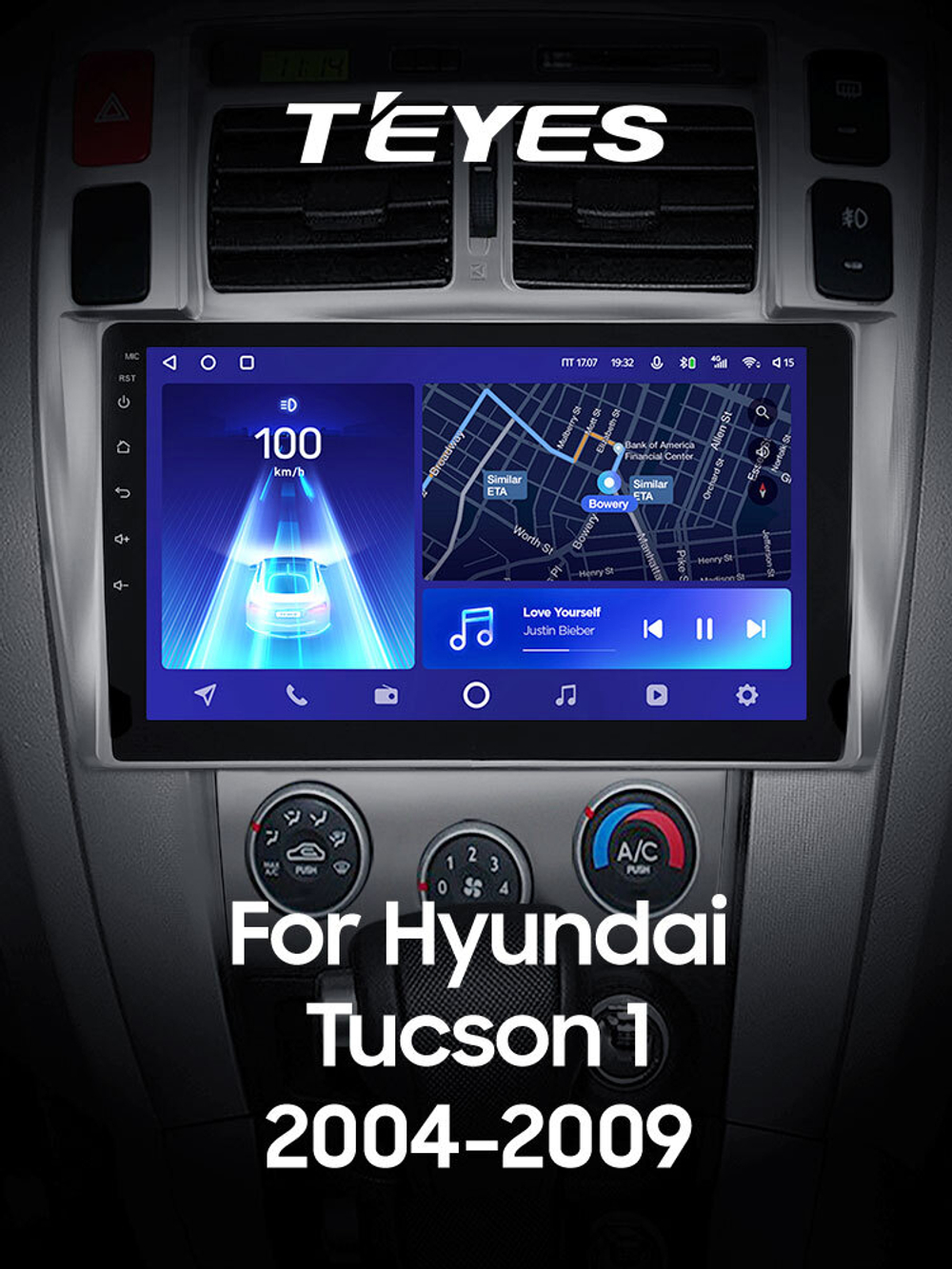 Teyes CC2 Plus 9" для Hyundai Tucson 1 2004-2009
