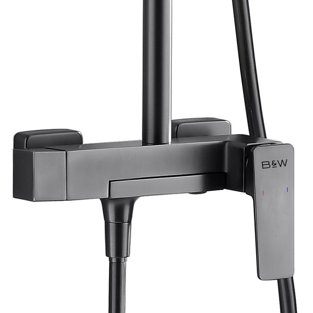 Душевая система Black&White Universe Gun Metal (UK8500MG)