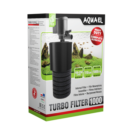 AQUAEL TURBO 1000 Фильтр внутренний 1000 л/ч, 150-250 л