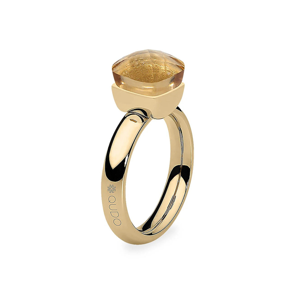 Кольцо Qudo FIRENZE 17.2 (G) Champagne 107001/40-5035 17.2 размер 17,2