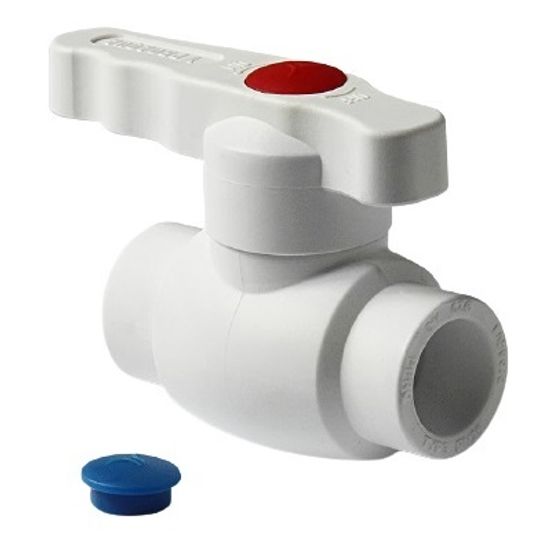 Кран шаровый полипропиленовый Pro Aqua 25 мм. ручка