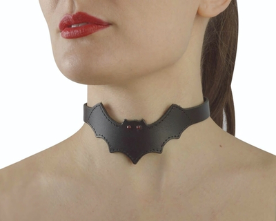 Черный чокер Летучая мышь (Цвет: черный)
