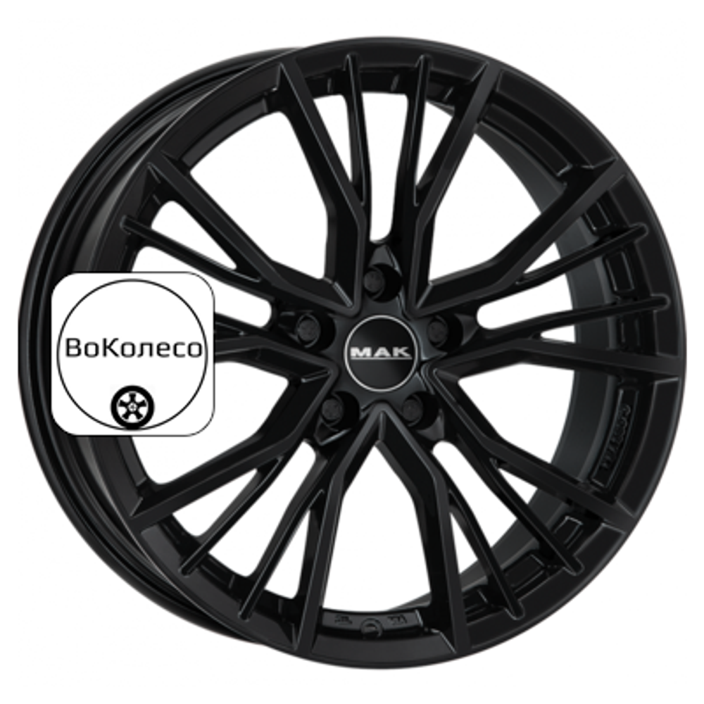 8x20/5x112 ET45 D57,1 Union Gloss Black MAK