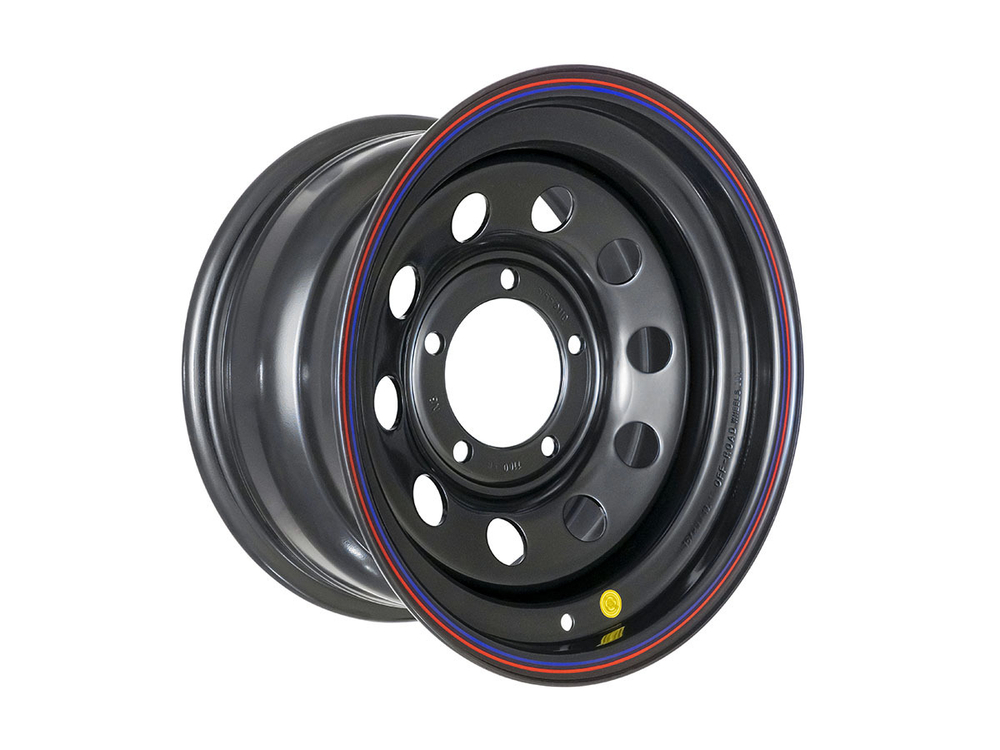 Диск усиленный УАЗ стальной черный 5x139,7 8xR15 d110 ET-19 1580-53910BL-19