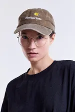 Кепка Гербарий Одуванчик Коричневая