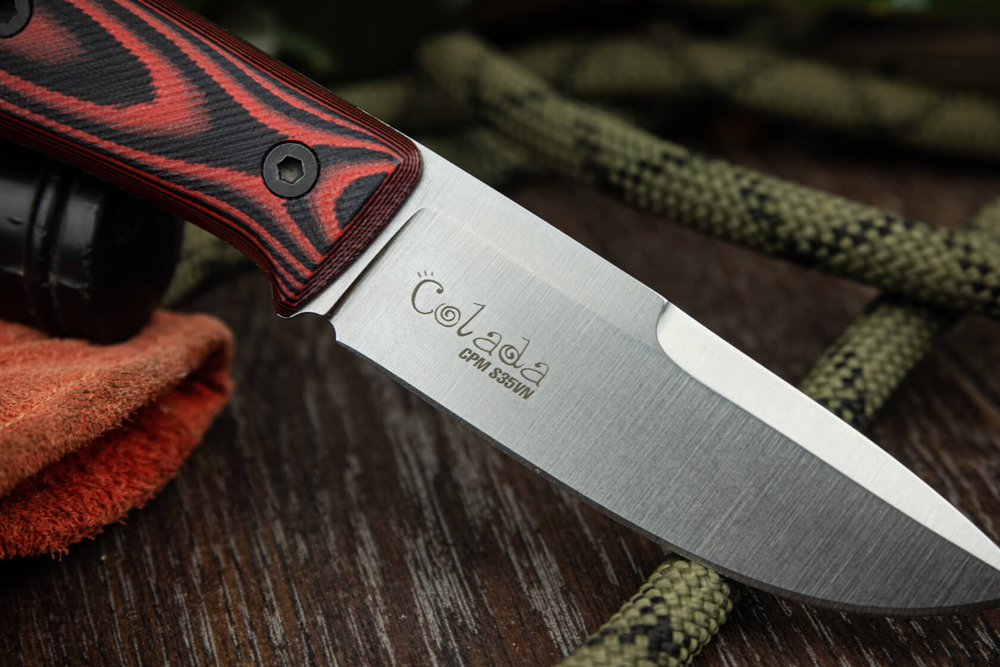 Туристический нож Colada CPM S35VN StoneWash Red